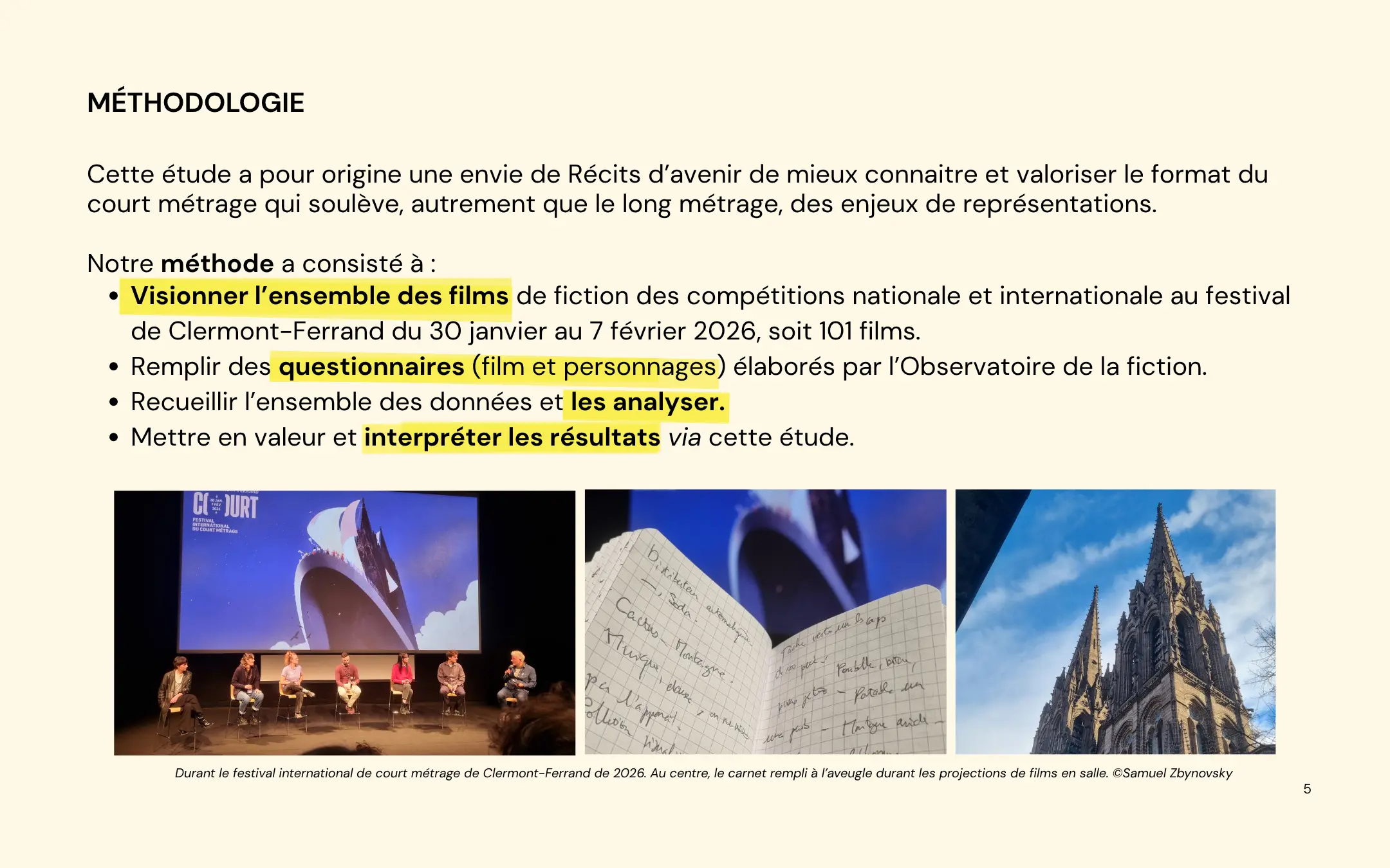 Page 5 de l’étude Clermont-Ferrand 2026